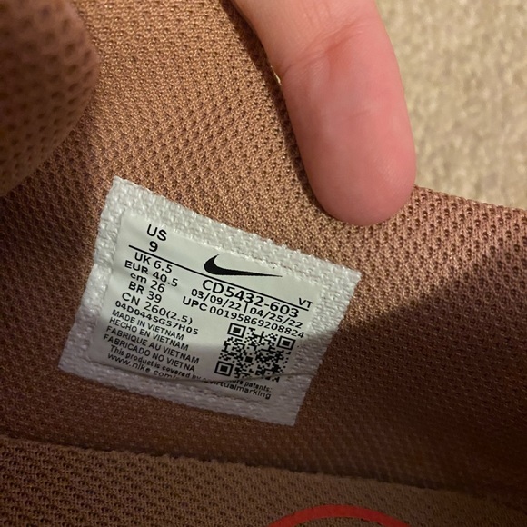 Pink Nike Women's Air Max Excee Shoes - Picture 11 of 11